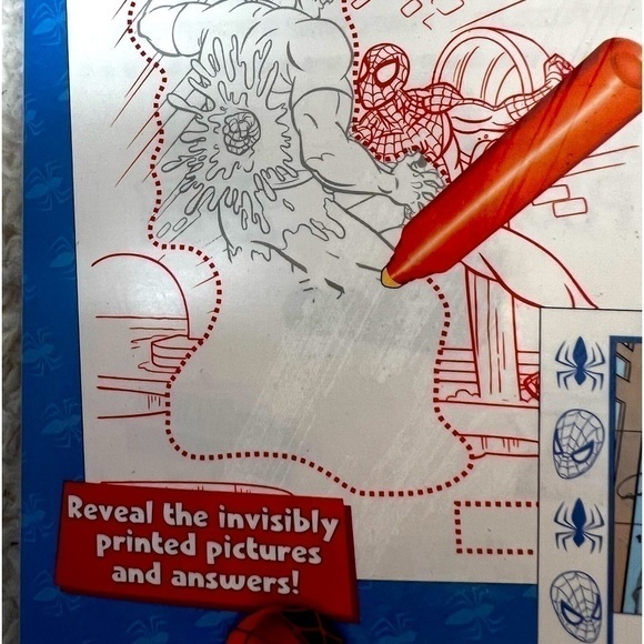 Marvel Amazing Spiderman + Disney Cars 3, 2-in-1 Fun Activities Book - Picture 4 of 9